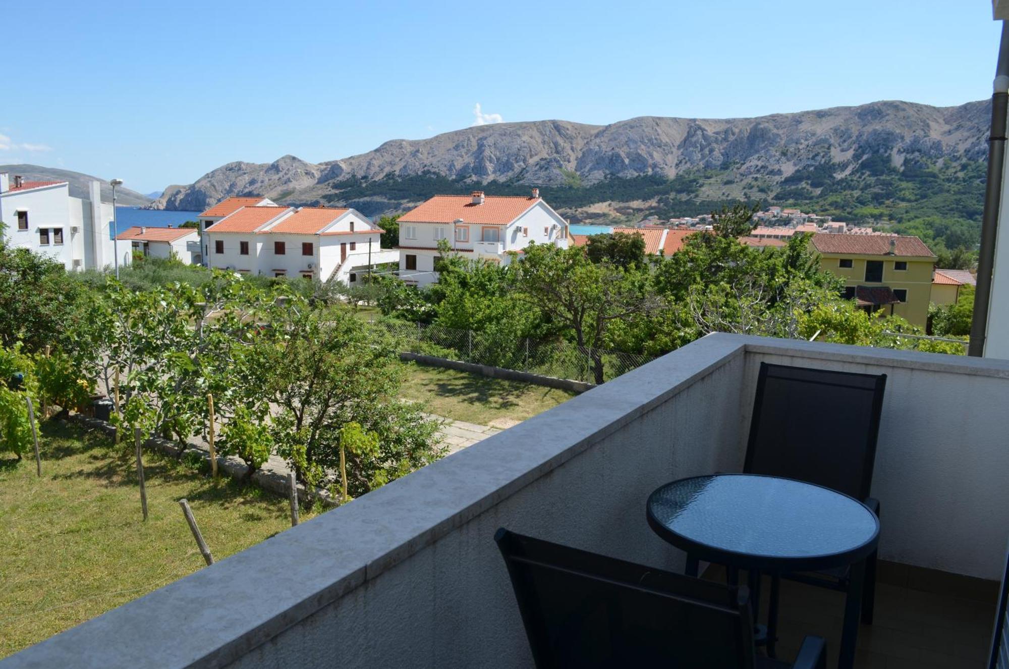 Apartments Aneva 1 Baška Eksteriør billede